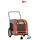 vidaXL Fahrradhundeanhänger orange/grau 134 cm x 68 cm x 73 cm