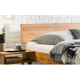 Hasena Asti 160 x 200 cm Holz Braun Wildeiche