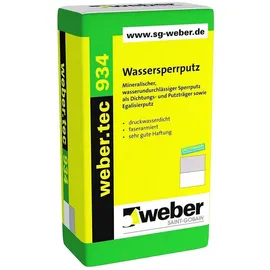 SG weber weber.tec 934 25 kg Wassersperrputz