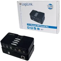 Logilink USB Sound Box 7.1 8-Channel 7.1 Kanäle