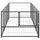 vidaXL Hundezwinger schwarz 4 m, 1 m, 70 cm