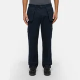 Dickies Arbeitshose "Dickies Workwear Hosen M DICKIES EVERYDAY TROUSERS mit Holster", Mädchen, Gr. 30x32, Länge 32, blau (schwarz navy), Obermaterial: 65% Polyester, 35% Baumwolle, Hosen Arbeitshose