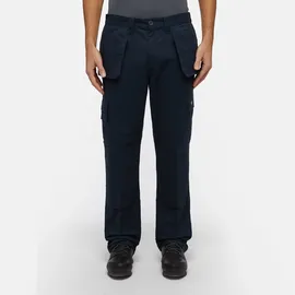 Dickies Arbeitshose "Dickies Workwear Hosen M DICKIES EVERYDAY TROUSERS mit Holster", Mädchen, Gr. 30x32, Länge 32, blau (schwarz navy), Obermaterial: 65% Polyester, 35% Baumwolle, Hosen Arbeitshose