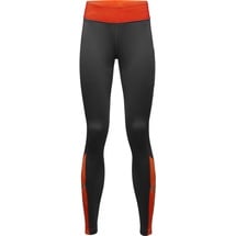 Gore Wear R3 Damen Thermo Tights, Black/Fireball, 36