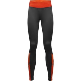 Gore Wear R3 Damen Thermo Tights, Black/Fireball, 36