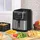 Homcom Heißluftfritteuse 6,5 L 1700W schwarz
