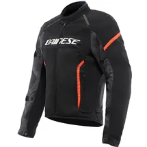 Dainese Air Frame 3 Tex Jacke - Schwarz/Neon-Rot / 54