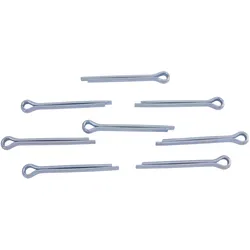 Dresselhaus Splint 5, 0 x 50 mm, Abgabe nur in Packung zu 8 Stück, Preis per Packung, Splint Stahl