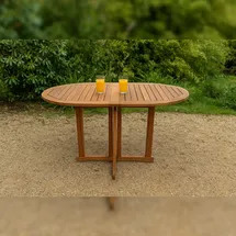 möbelliebling Gartentisch 120 x 70 x 74 cm Beige