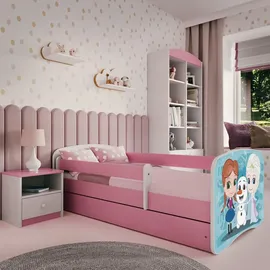 raumhirsch furniture Kinderbett Raumhirsch 80 x 180 cm Holzwerkstoff rosa