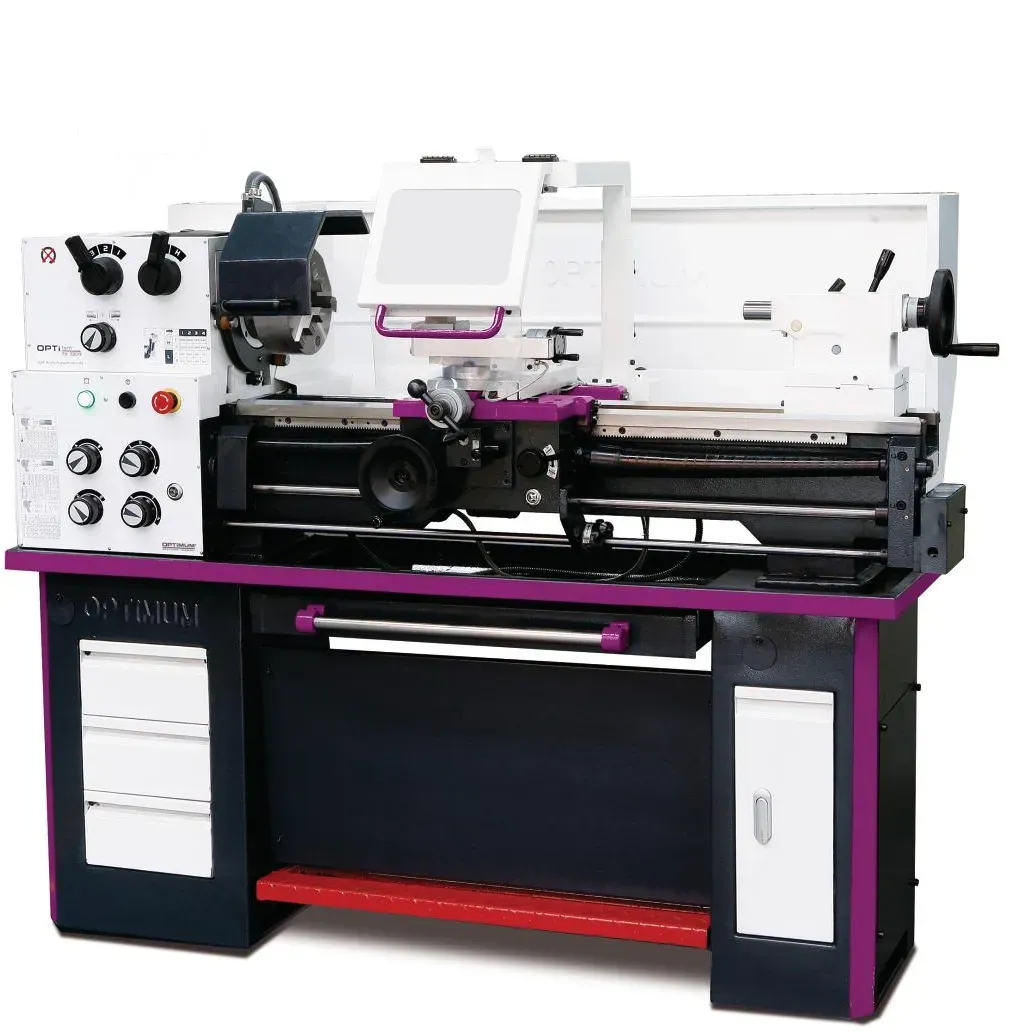 Optimum Leit- und Zugspindel-Drehmaschine OPTIturn TH 3309