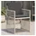 vidaXL Gartenstuhl 50,5 x 54 x 79 cm grau 4 St.