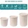 awave® Frischhaltedose rund beige 0,5 l