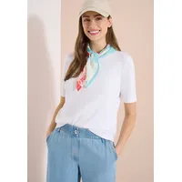 Cecil Bandana mit Print Weiß