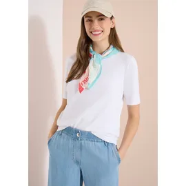 Cecil Bandana mit Print Weiß