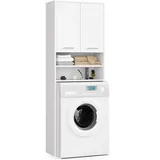 abamihome Akord Fin 64 cm Breit 2 Türen 4 Ebenen B64 x H180 x T30 cm