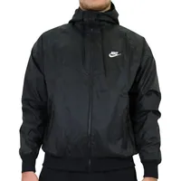 Nike DA0001-010 M NSW SPE WVN LND WR HD JKT Jacket Men's BLACK/WHITE 3XL