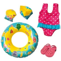 Heless Puppen-Schwimmset mit Zubehör 35-45 cm (88)
