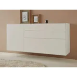 LeGer Home by Lena Gercke Sideboard »Essentials«, Breite: 167cm, MDF lackiert, Push-to-open-Funktion, weiß