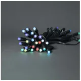 Nedis LED-RGB-Outdoor Weihnachtskette 13,8 m Schwarz