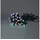 Nedis LED-RGB-Outdoor Weihnachtskette 13,8 m Schwarz