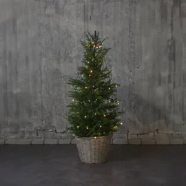 Star Trading Star LED-Lichterkette 'Akku', 160 warmwhite LED, - Schwarz