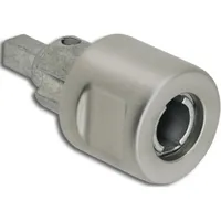 Hekna Mini metall system 24 Zylinder Drehknopf links, Zamak