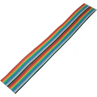 ShiverPeaks S/CONN maximum connectivity Flachkabel, farbig Raster 1,27 mm,