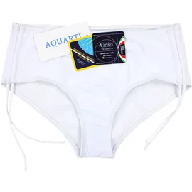 Aquarti Bikini-Hose Damen Weiß 42