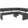 OTTO home Charissa 190 x 90 x 140 cm Microfaser langer Schenkel links schwarz