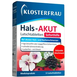 KLOSTERFRAU Hals-AKUT  16 St Lutschtabletten
