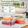 yashe Frischhaltedose transparent 1 l 4-teiliges Set