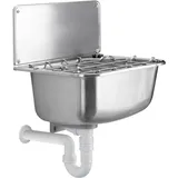 Otto Haas KG Christiane Edelstahl-Universal-Ausgussbecken 49 x 46 cm Silber