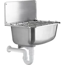Otto Haas KG Christiane Edelstahl-Universal-Ausgussbecken 49 x 46 cm Silber