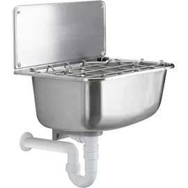 Otto Haas KG Christiane Edelstahl-Universal-Ausgussbecken 49 x 46 cm Silber