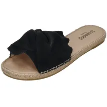 Espadrij l’originale Pantolette PLAGE : schwarz, - 39