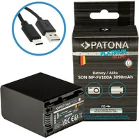 PATONA Platinum Akku mit USB-C für Sony NP-FV100