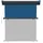 vidaXL Seitenmarkise 145 x 250 cm Blau Polyester
