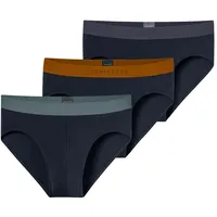 SCHIESSER Herren, 3 Pack Slips Bio Baumwolle, Multipack |