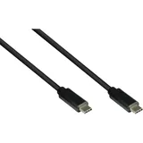 Good Connections Alcasa GC-M0111 USB Kabel USB 3.2 Gen 1 (3.1 Gen 1) 0,2 m USB C 5 Gbit/s Schwarz