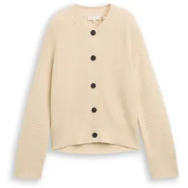 Tom Tailor Strickjacke sand stone beige melange L