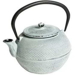 TABLE PASSION Gusseiserne Teekanne Zen blanc 120 cl Fonte