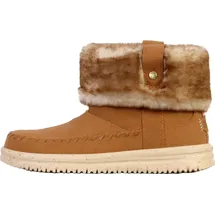 HEYDUDE Camden Cuff Classic Cozy Stiefelette zum Hineinschlüpfen | Braun - 37