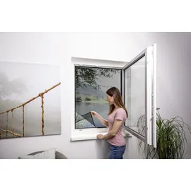 Primaster Fliegengitter Open-Up 130 x 150 cm Anthrazit