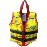 Schwimmweste für Kinder mit Körpergewicht von 10 bis 15 kg, Schwimmhilfe, gelb