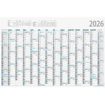 rido/idé Plakatkalender 700×470 mm 2026