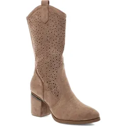 Braune Stiefel S.Barski Aus Material, 39