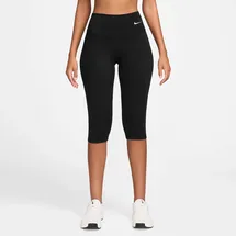 Nike W NK Df One Hr Capri Wt Black/White, L