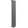 EMKE Flachheizkörper 1800 x 300 mm 627 W schwarz Mittelventil