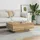 vidaXL Couchtisch Artisan-Eiche Braun 90 x 60 x 31 cm